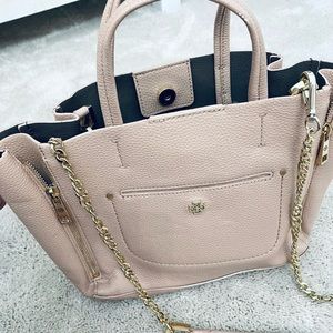 Ann Taylor Blush/Beige Crossbody Bag